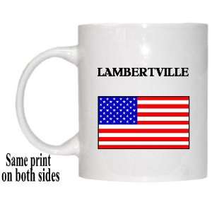  US Flag   Lambertville, Michigan (MI) Mug 