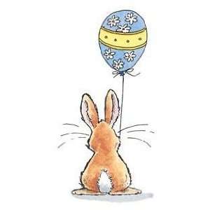  Easter Balloon   Rubber Stamps