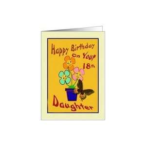  Happy Birthday  18th  Daughter Card: Toys & Games