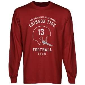   Crimson Tide Club Long Sleeve T Shirt   Crimson