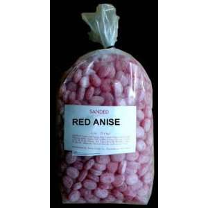 10 Lb. Bulk Bag Red Anise Drops Candy Grocery & Gourmet Food