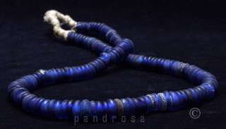   trade glass bead necklace Dogon tribes from Mali Africa 1830  