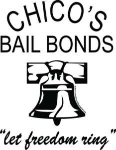 CHICOS BAIL BONDS classic 50S White/Black retro bowling shirt  BAD 