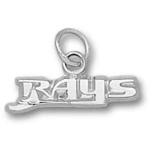  Tampa Bay Rays MLB Rays 3/16 Pendant (Silver): Sports 