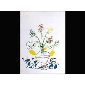  Vase With Flowers Poster Print