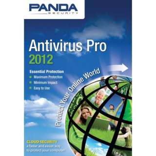 NEW Panda Antivirus Pro 2012 3 User Anti Virus Internet Security 