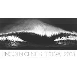  Robert Longo   Wave   2003   Lincoln Center Festival 21 x 