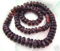 FACETED CHERRY GEMS   STUNNING Baltic AMBER Necklace  