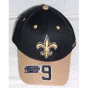  New Orleans Saints Brees   Youth Baseball Hat: Sports 