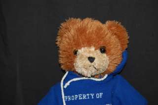 14 Plush PROPERTY CHUCK E Cheese BLUE HOODIE TEDDY Bear Stuffed 