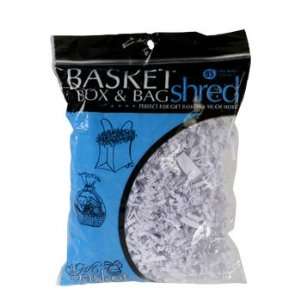    Gift Basket, Box and Bag Shred White