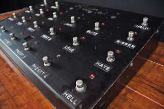 Bob Bradshaw/ CAE/ Custom Audio Electronics Pedalboard Owned & Used by 