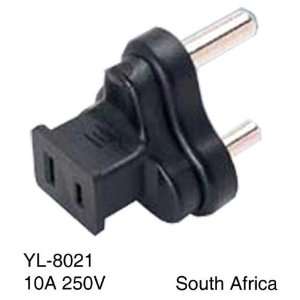  SF Cable, South Africa/India 3 prong plug to USA 