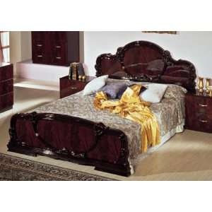 Serena Mahogany Traditional Italian Bed 