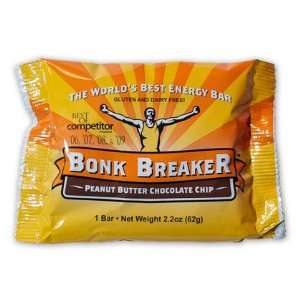 : Bonk Breaker Energy Bars   Peanut Butter & Chocolate Chip (12pk/box 