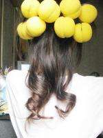 Strawberry Balls Soft Sponge Hair Care Curler Rollers  