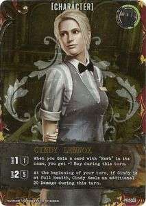 Resident Evil DBG Cindy Lennox Foil Card Mint   PR 008  