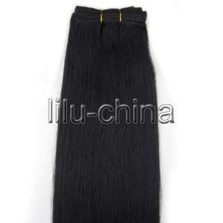 Mutiple Size Weft 100% INDIAN Remy Human Hair Extensions in 10 colors 
