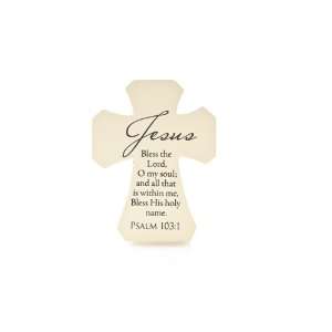  Little River Gift Cross 4 inch tall for Desk Wall Table with Bible 