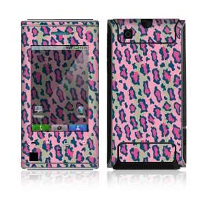  Pink Leopard Protector Skin Decal Sticker for Motorola 