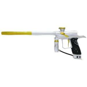  Dangerous Power G3 Spec R Paintball Gun   White with Gold 