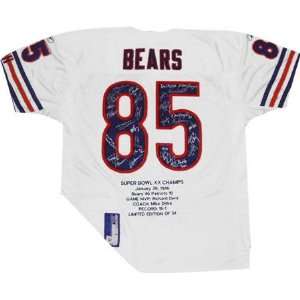  1985 Super Bowl XX Champion Chicago Bears Team Signed 