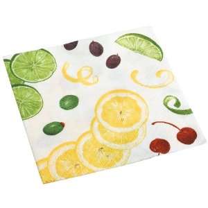   With A Twist Too Set of 20 Paper Cocktail Napkins