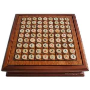  13 Wooden Sudoku and Chess Combo Set