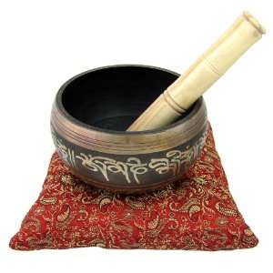  Tibetan Singing Bowls for Meditation 5.5 Inches 975 Grams 