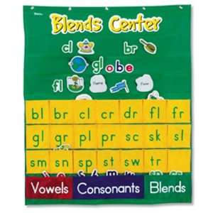  Blends Center Pocket Chart