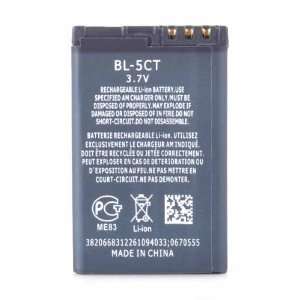   Li ion Battery BL 5CT For Nokia C3 Touch Cell Phones & Accessories