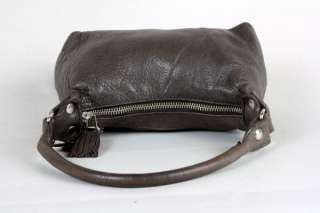 elle GORGEOUS Leather Bag Purse Pelle Italy Brown  