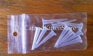 10 Soft Claws Soft Paws Nail Cap Glue Nozzle Applicator Tips For Use w 
