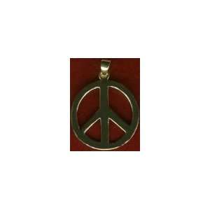   Silver & Gold Jewelry   Peace Symbol (14 kt Gold) 3.3 grams Beauty