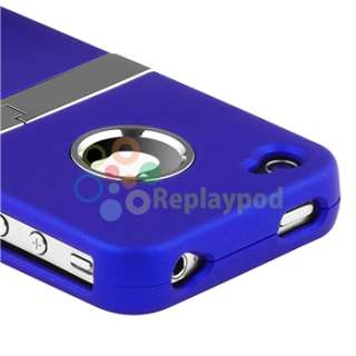   Stand Snap on Hard Cover Case+PRIVACY FILTER for iPhone 4 G 4S  