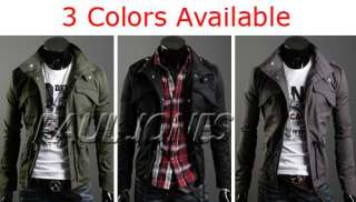 PJ Men’s Korea Slim Jackets Coats Collection ds0  