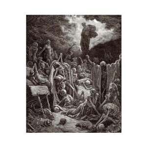 Gustave Dore   The VIsions Of Ezekiel The VIsion Of The Valley Of The 