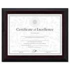 Oxford Certificate Holder, 80lb Linen, Black, Five/Pk