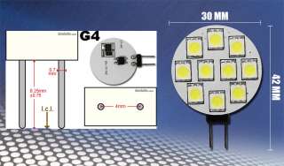 G4 6000K MARINE/BOAT/RV/TRAILER INTERIOR LIGHT BULBS  