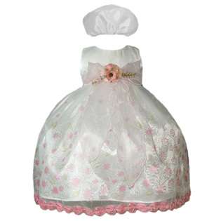 BD (3M to 24M) Purple Satin Baby Flower Girl Dress or Toddler Girls 