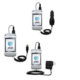 Deluxe Kit for the AT&T QuickFire GTX75G includes a USB cable   Car 