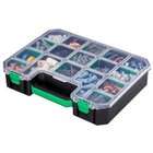    On DO 17 Deluxe Pro Parts Storage Organizer Box with 17 Compartments