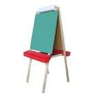 Beka 01107 Paper Holder Easel Magnet Board Chalkboard Red Trays Cutter