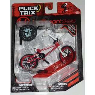 Spin Master Flick Trix Hoffman Bikes SCARAB 4 fingerbike (RED) [Toy 