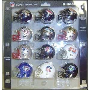 NFL Super Bowl 12 Pack NFL Pocket Pro Set Series Three 