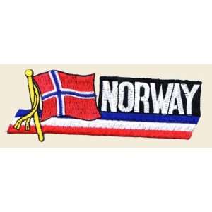  Norway Logo Embroidered Iron on or Sew on Patch 