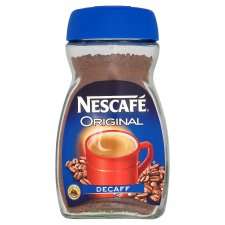 Nescafe Original Decaffeinated Coffee 100G   Groceries   Tesco 
