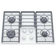 KitchenAid 30 Gas Ceramic Glass Conventional Cooktop with 4 Sealed 
