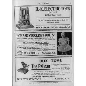 Dux Toys,Playthings Magazine,dolls,between 1910,1929 