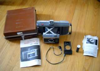   Camera Model J66 w Leather Case 1961 Electric Eye Instant Photo  